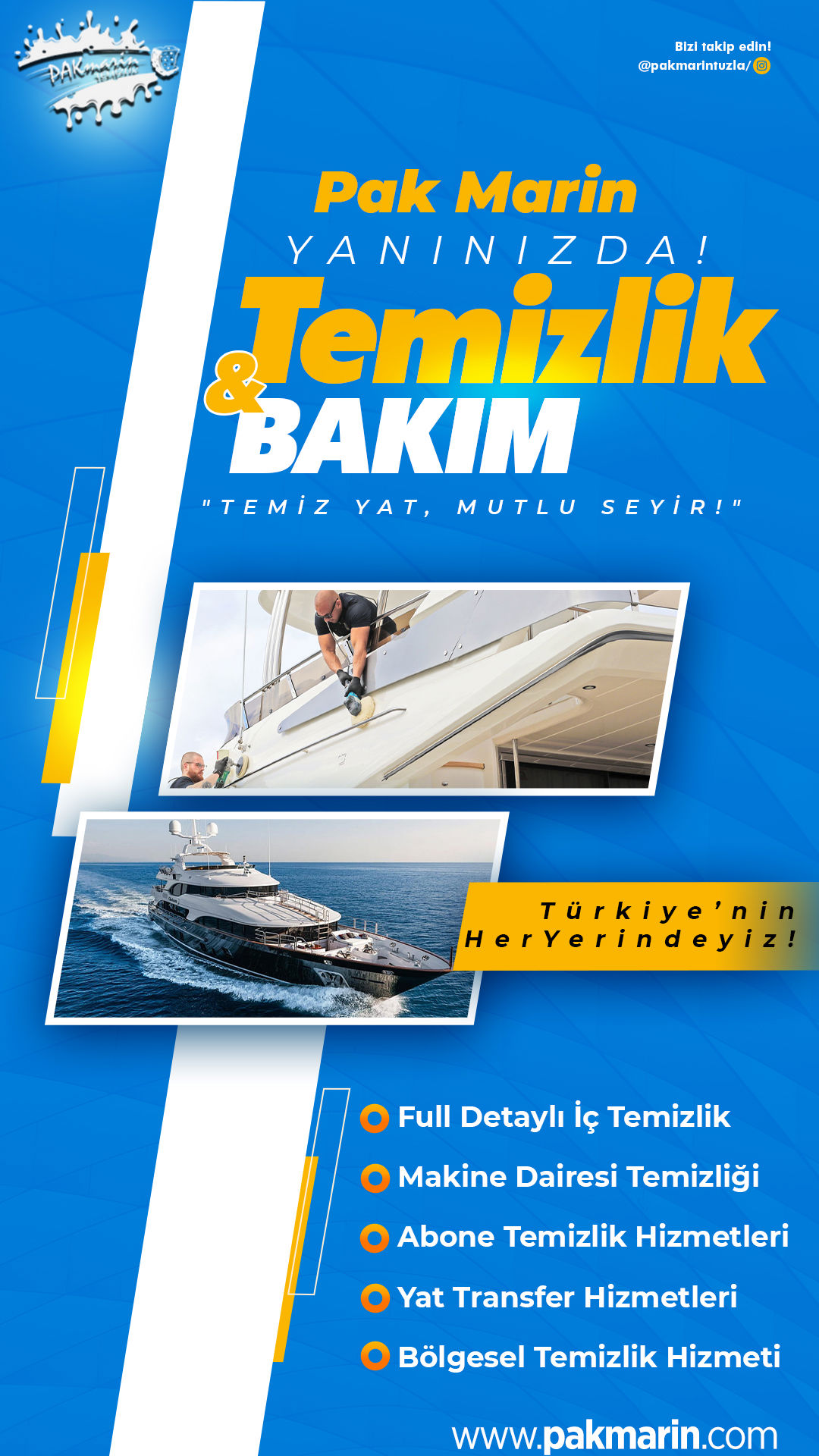 tuzla marina yat makine dairesi temizliği